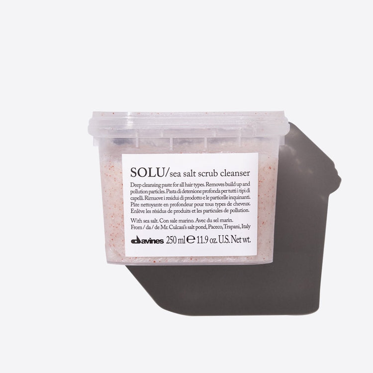 DAVINES SOLU SEA SALT SCRUB CLEANSER