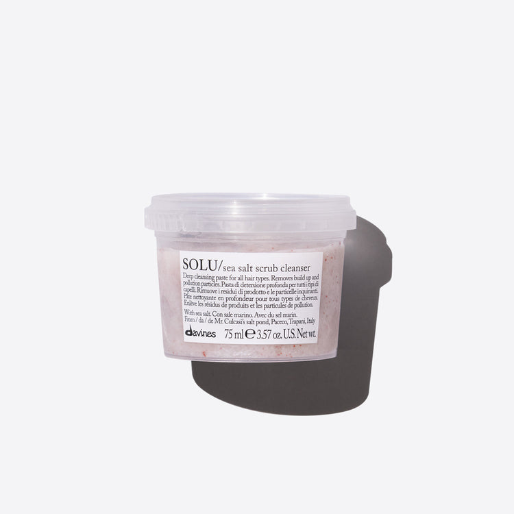 DAVINES SOLU SEA SALT SCRUB CLEANSER